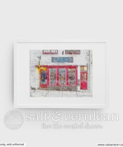 Black Cat Shoppe Art Print