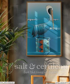 Pelican Illustration Art Print