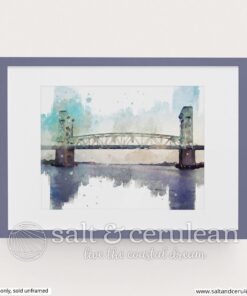 Cape Fear Memorial Bridge Art Print