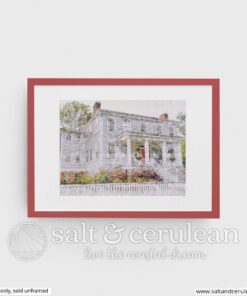 Poplar Grove House Art Print