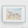 Sandpiper Tribe Art Print