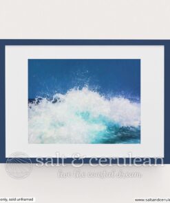 Ocean's Power Wave Art Print