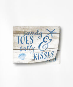 Sandy Toes Vinyl Sticker