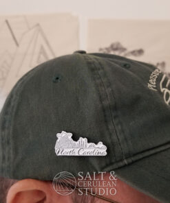 Mountain to the Sea Enamel Pin