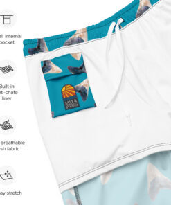 Meg Four Swim Trunks Inside