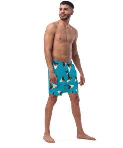 Meg Tooth swim trunks