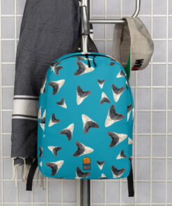 Blue Meg Tooth Minimalist Backpack