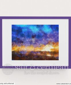 Sunrise Abstract Painting Art Print