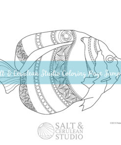 Fish 1 Coloring Page
