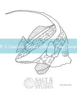 Fish 5 Coloring Page