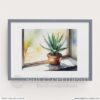 Aloe Vera Watercolor Print