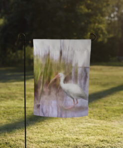 Marsh Ibis Garden flag
